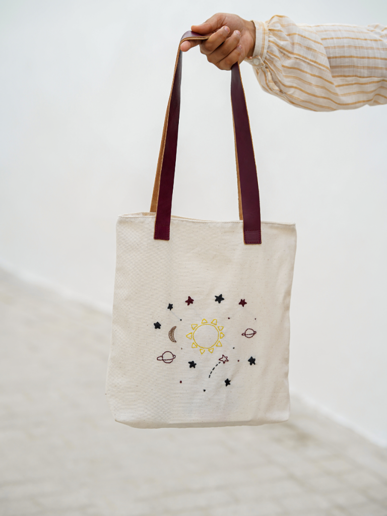 Tote-bag français personnalisation sur-mesure