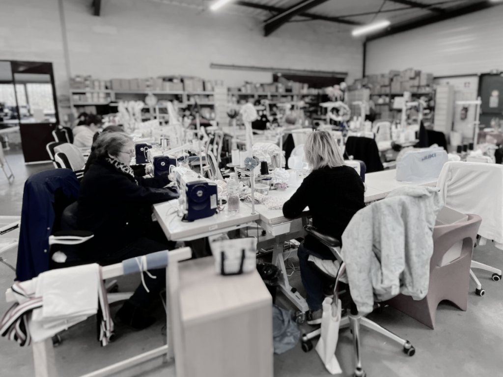 Tote-bag français : Les salariés en insertion de l'Atelier ALN