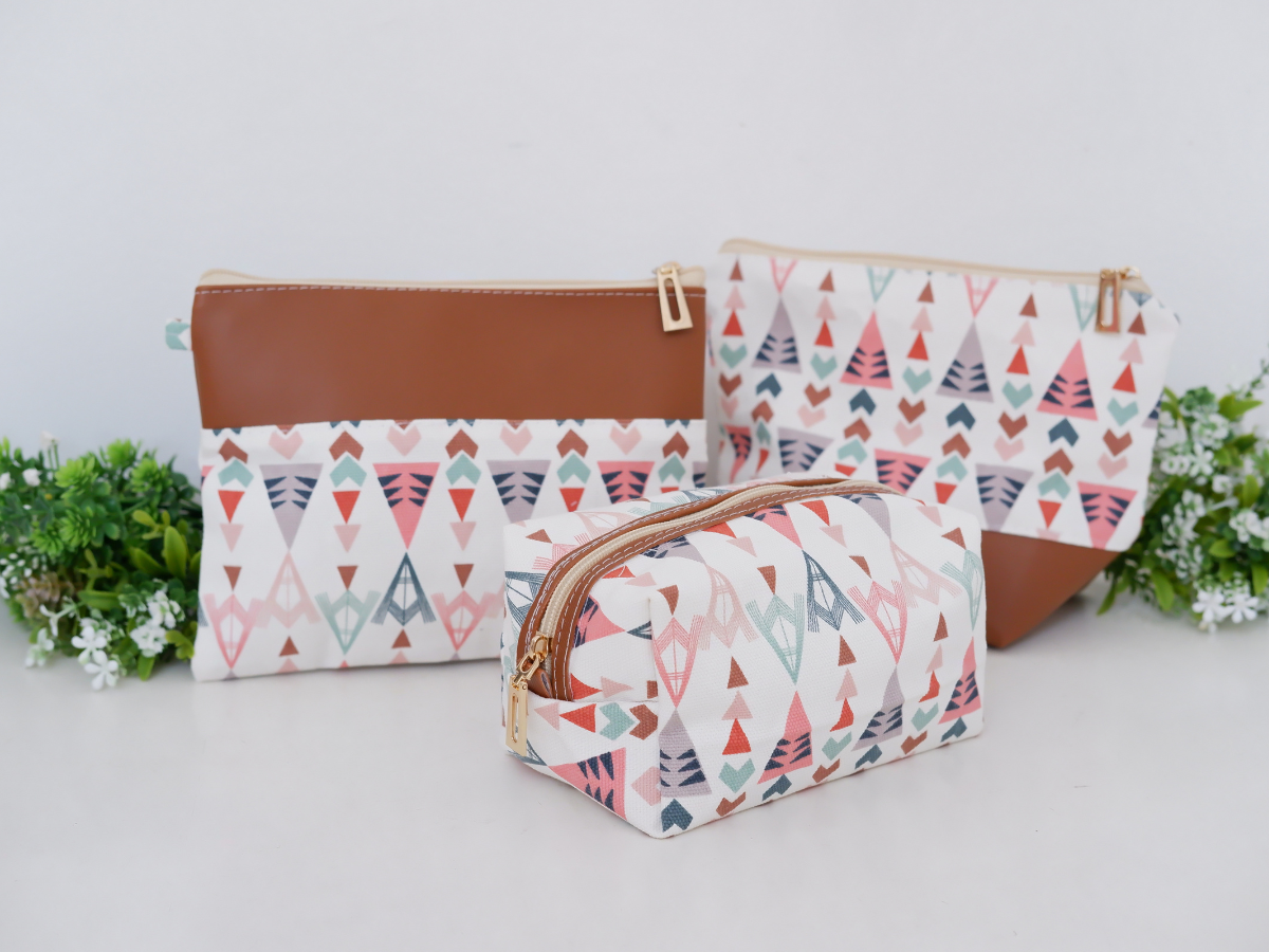 Tote-bag français, trousse et pochon sur-mesure